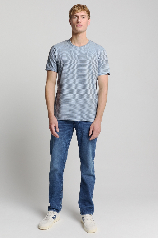 STRIPED CREWNECK T SHIRT 28340471 134 SKY